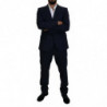 Abito MARTINI 2 pezzi monopetto blu - IT54 - XL