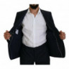 Abito MARTINI 2 pezzi monopetto blu - IT54 - XL