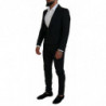 Abito MARTINI 2 pezzi da uomo in poliestere nero - IT46 - S