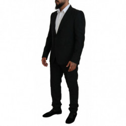 Abito MARTINI 2 pezzi monopetto nero - IT56 - XL