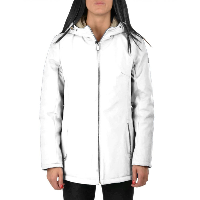 Giacche e cappotto in poliestere bianco - XL