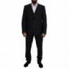 Abito MARTINI 3 pezzi monopetto nero - IT56 - XL
