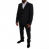 Abito MARTINI 3 pezzi monopetto nero - IT56 - XL