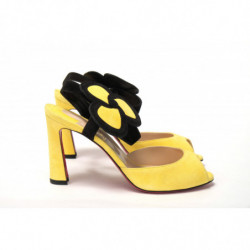 Sandalo fiore giallo nero...