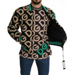 Giacca con stampa logo DGMILLENNIALS multicolore - IT48 - M