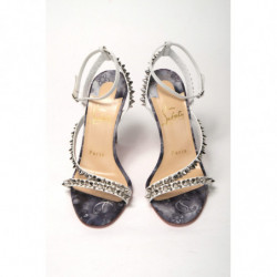 Tacco alto Mafaldina Spikes argento multicolor - EU36/US5.5