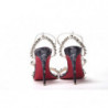 Tacco alto Mafaldina Spikes argento multicolor - EU36/US5.5