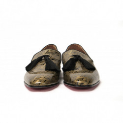 Scarpe basse ufficiali nere/oro - EU41/US8
