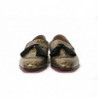 Scarpe basse ufficiali nere/oro - EU41/US8