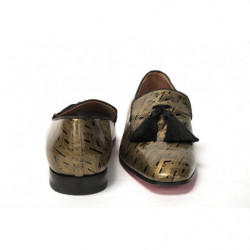 Scarpe basse ufficiali nere/oro - EU41/US8