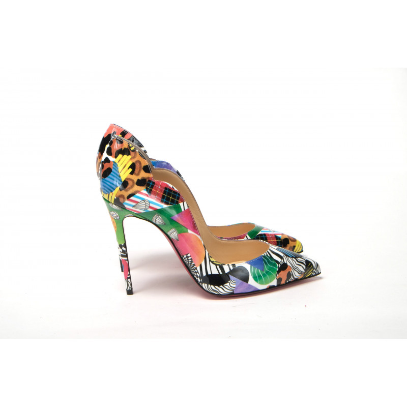 Tacchi alti Sapeaur in vernice Hot Chick multicolore - EU35.5/US5