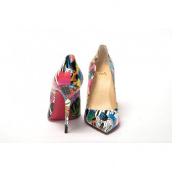 Tacchi alti Sapeaur in vernice Hot Chick multicolore - EU35.5/US5