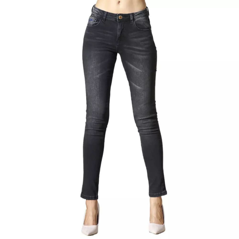 Jeans e pantaloni in cotone nero - W33