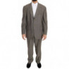 Abito monopetto regolare in lana marrone - IT54 - XL