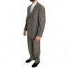 Abito monopetto regolare in lana marrone - IT54 - XL