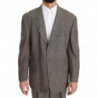 Abito monopetto regolare in lana marrone - IT54 - XL