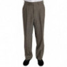 Abito monopetto regolare in lana marrone - IT54 - XL