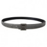 Fibbia quadrata in metallo color pelle argento - 90 CM / 36 INCHES