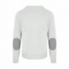 Maglione di lana grigia - XXL