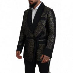 Abito blazer con giacca barocca viola oro - IT52 - L