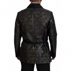 Abito blazer con giacca barocca viola oro - IT52 - L