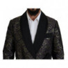 Abito blazer con giacca barocca viola oro - IT52 - L