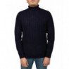 Maglione acrilico blu - XL