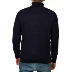 Maglione acrilico blu - XL