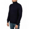 Maglione acrilico blu - XXL