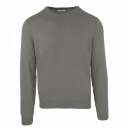 Maglione di lana grigia - L