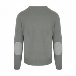 Maglione di lana grigia - XL