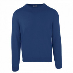 Maglione di lana blu - XL