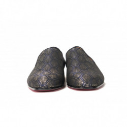 Scarpe basse in tessuto Colannaki blu scuro/nero - EU40.5/US7.5