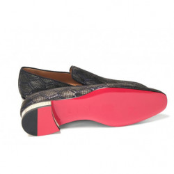 Scarpe basse in tessuto Colannaki blu scuro/nero - EU40.5/US7.5