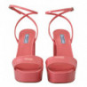 Sandali vernice rosa Sandali tacco cinturino alla caviglia - EU37.5