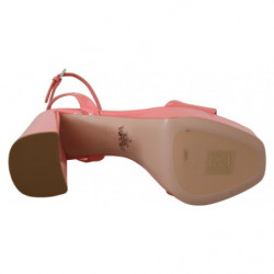 Sandali vernice rosa Sandali tacco cinturino alla caviglia - EU38/U