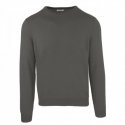 Maglione di lana grigia - 3XL