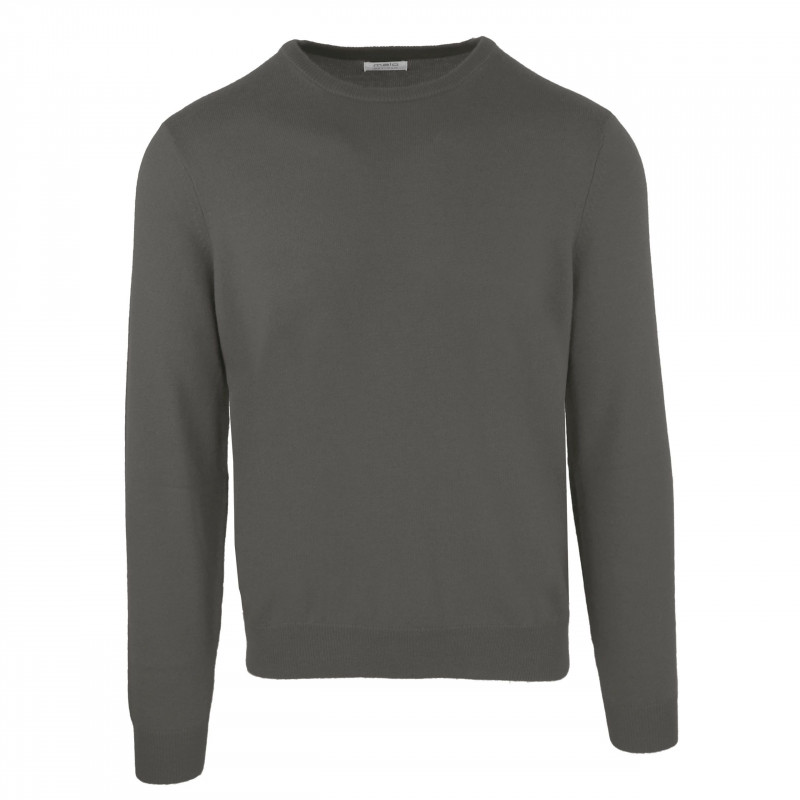 Maglione di lana grigia - 3XL