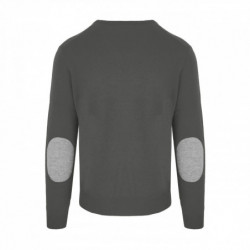 Maglione di lana grigia - L