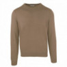 Maglione di lana beige - 3XL