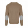 Maglione di lana beige - 3XL