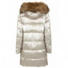 Giacche e cappotto in poliammide grigio - S