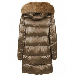 Giacche e cappotto in poliammide marrone - XS