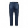 Jeans e pantaloni in poliestere blu - W32