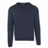 Maglione di lana blu - L