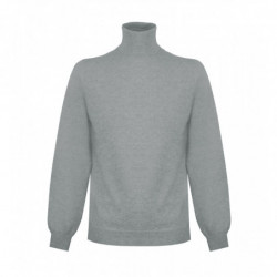 Maglione in cashmere grigio...