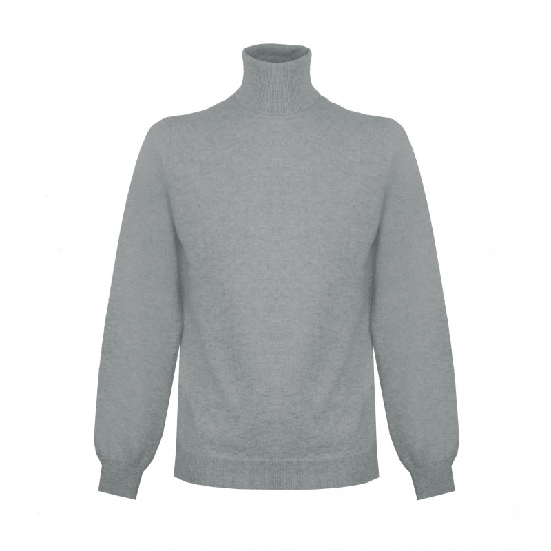 Maglione in cashmere grigio - XXL