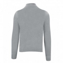 Maglione in cashmere grigio - XXL