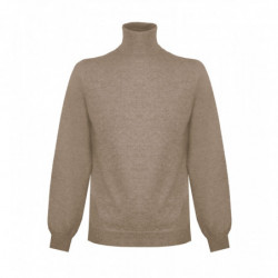 Maglione in cashmere beige...