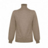 Maglione in cashmere beige - XXL